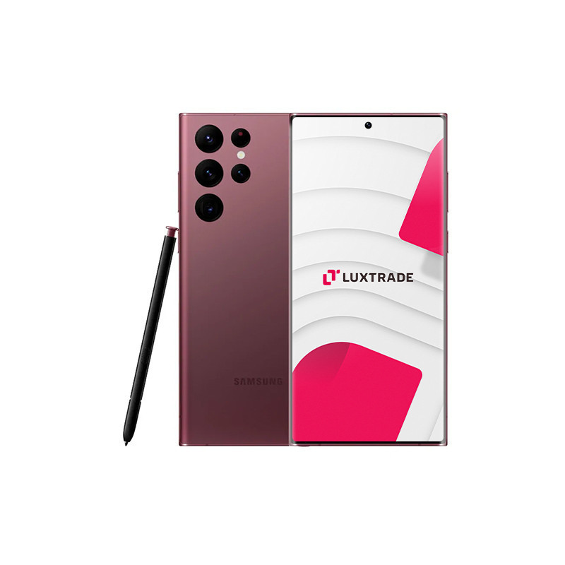 Samsung Galaxy S22 Ultra Burgundowy - dwa lata gwarancji - zaoszczędź do 60%