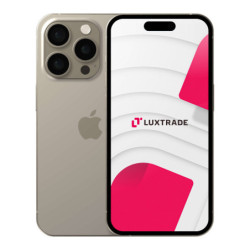 iPhone 15 Pro Tytan naturalny. Smartfon Apple refurbished | odnowiony sprzęt używany LUXTRADE