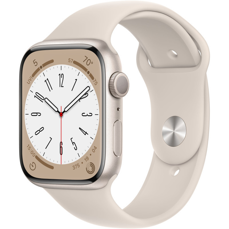Apple Watch 8 Złoty. Smartwatch Apple refurbished | odnowiony sprzęt używany LUXTRADE