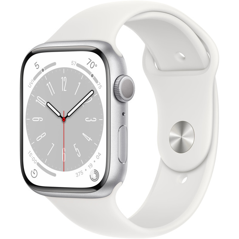 Apple Watch 8 Srebrny. Smartwatch Apple refurbished | odnowiony sprzęt używany LUXTRADE