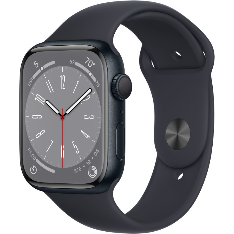 Apple Watch 8 Czarny. Smartwatch Apple refurbished | odnowiony sprzęt używany LUXTRADE
