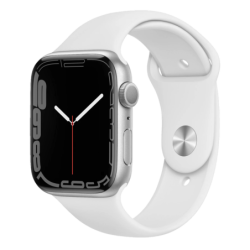 Apple Watch 7 srebrny. Smartwatch Apple refurbished | odnowiony sprzęt używany LUXTRADE