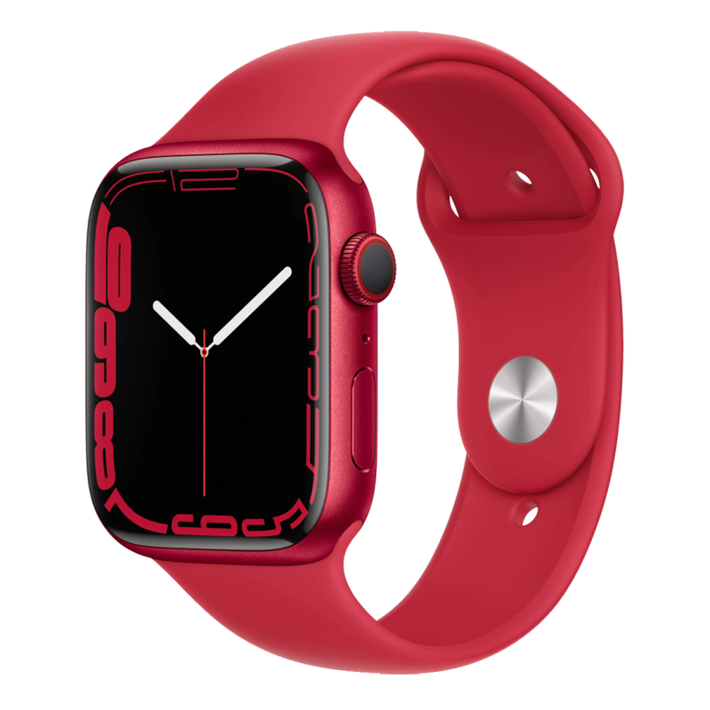 Apple Watch 7 czerwony. Smartwatch Apple refurbished | odnowiony sprzęt używany LUXTRADE