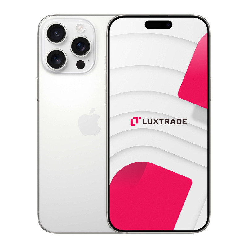iPhone 16 Pro Max Tytan Biały. Smartfon Apple refurbished | odnowiony sprzęt używany LUXTRADE