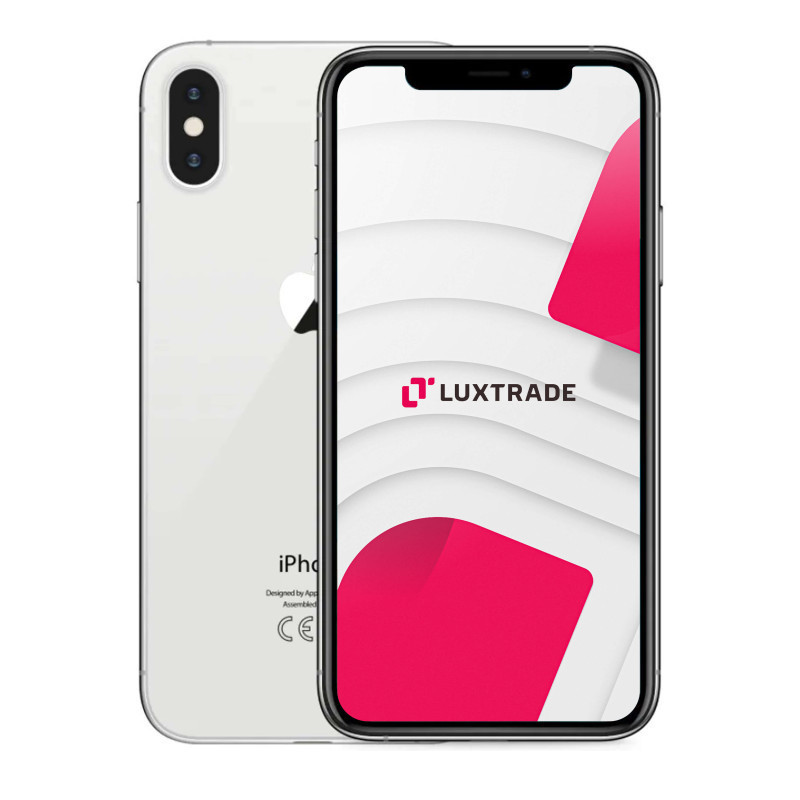 iPhone X srebrny. Smartfon Apple refurbished | odnowiony sprzęt używany LUXTRADE