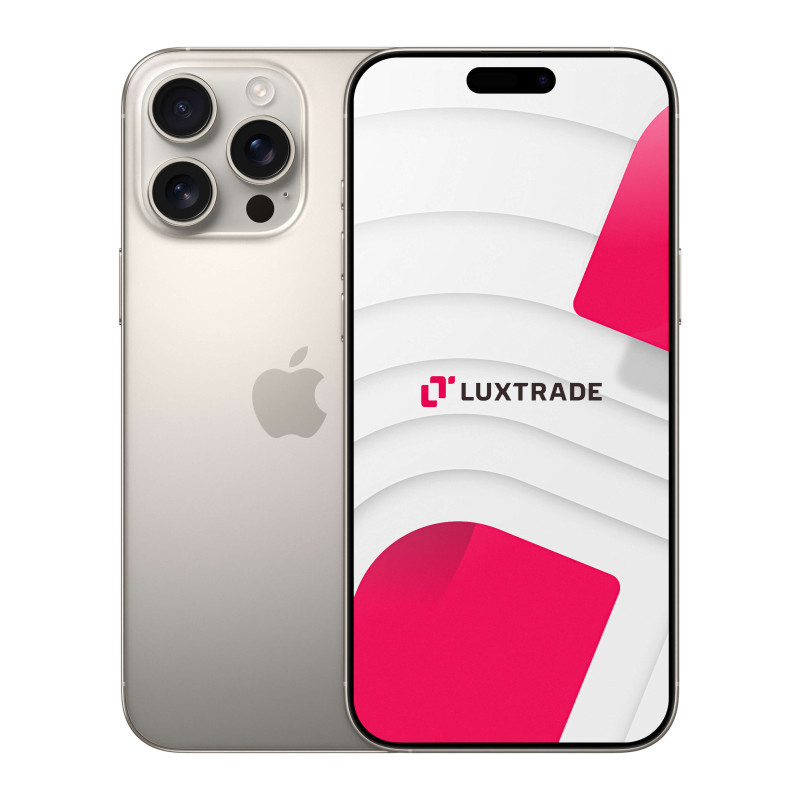 iPhone 16 Pro Max Tytan naturalny. Smartfon Apple refurbished | odnowiony sprzęt używany LUXTRADE