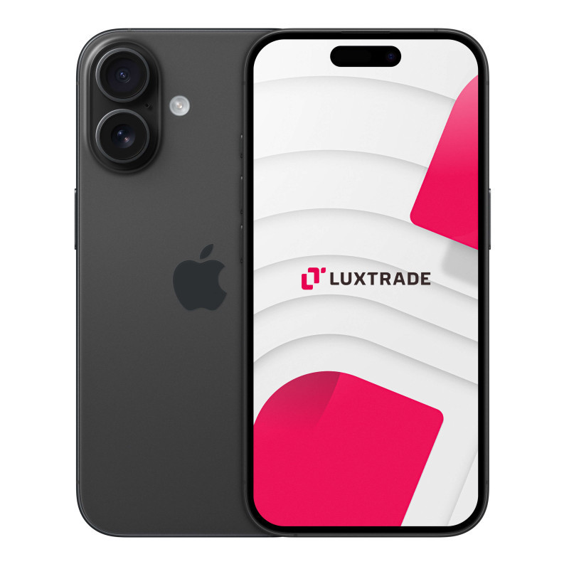 iPhone 16 czarny. Smartfon Apple refurbished | odnowiony sprzęt używany LUXTRADE
